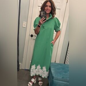 🌷Jodifl Short-Sleeve Midi Dress
